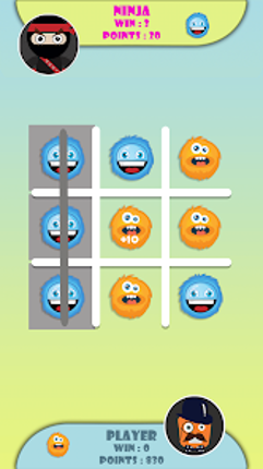 Tic tac toe multiplayer game screenshot