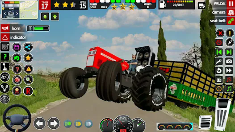 Indian Tractor Games Simulator Image