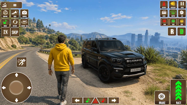 Offroad Mountain Car Driving screenshot