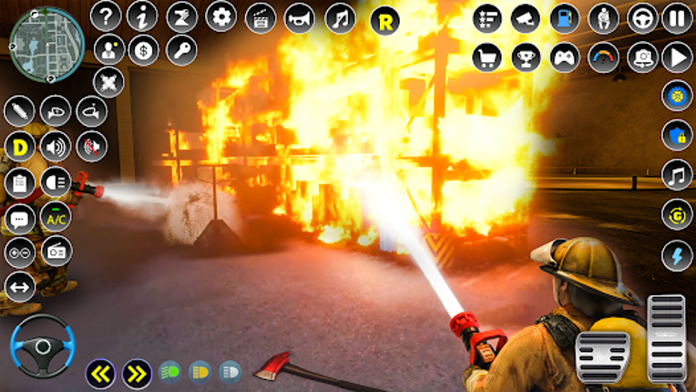 Firefighter :Fire Brigade Game Image