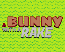 A Bunny With A Rake Image