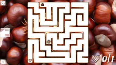 Maze Art: Brown Image