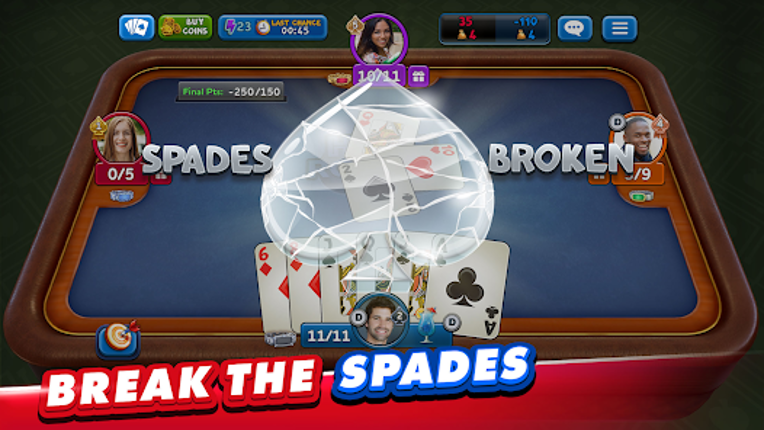 Spades Plus - Card Game screenshot