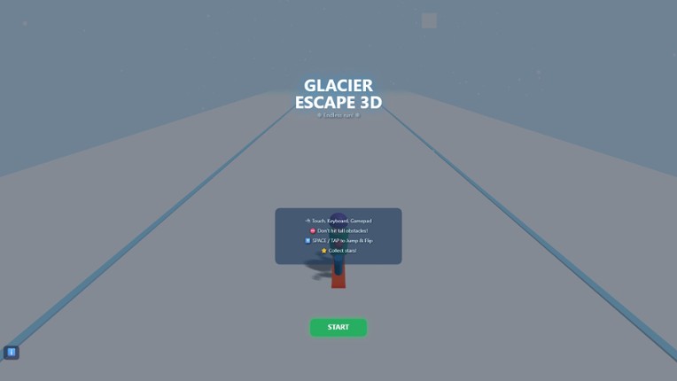 Glacier Escape Ultimate 3D Image