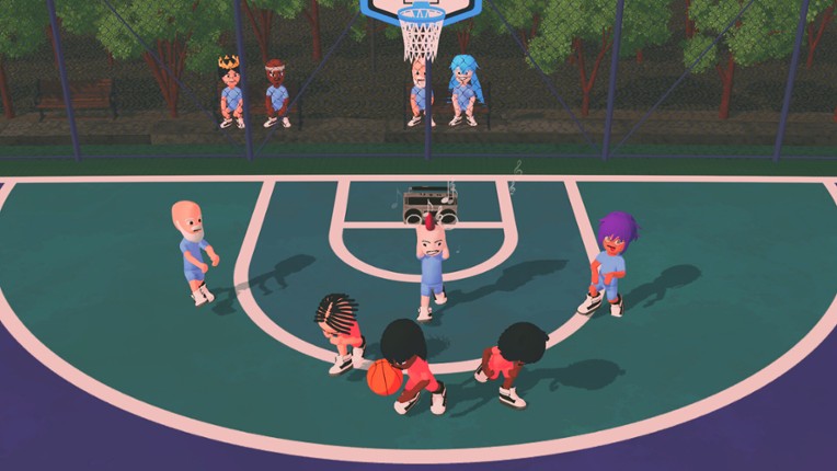 Hoop Fighters: Party Basketball screenshot