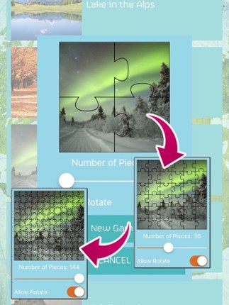 Puzzles - breathtaking sceneries Image