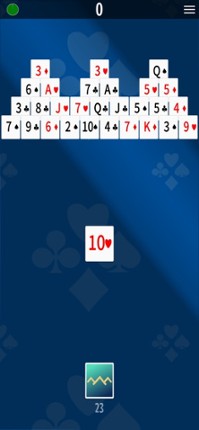 Tri Peaks Solitaire ^^^ screenshot