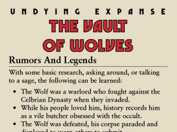 Games like Vault of Wolves