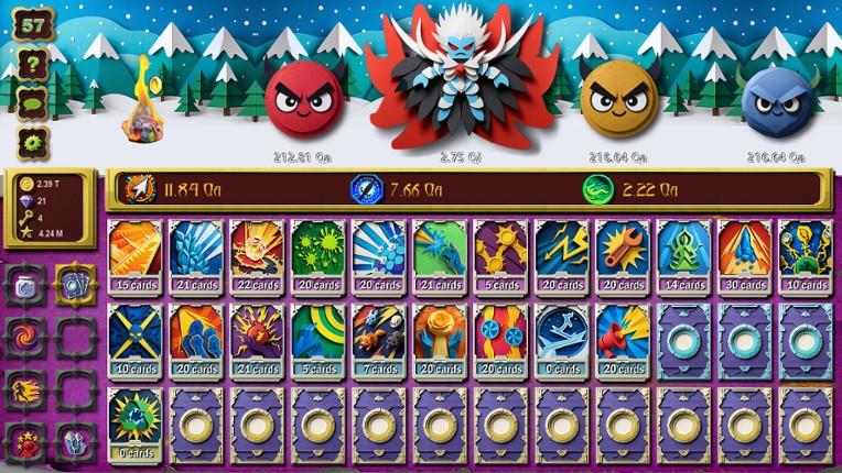 Card Storm Idle HD screenshot