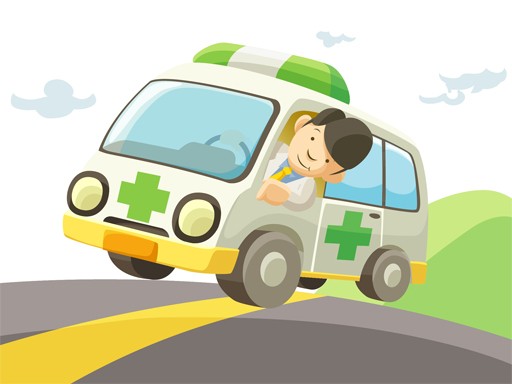 Games like Cartoon Ambulance Slide