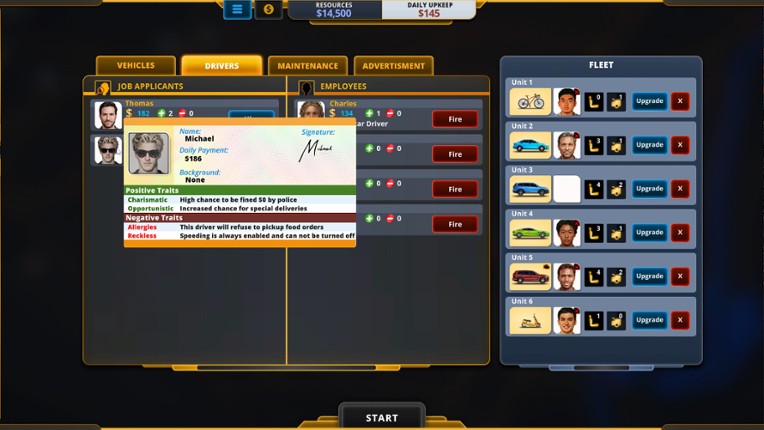 Delivery INC screenshot