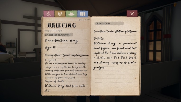 Dusty Secrets screenshot