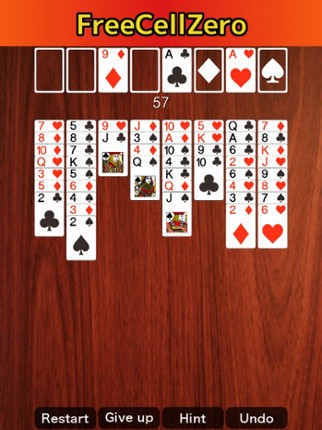 FreeCellZero screenshot