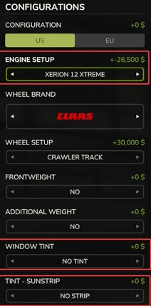 FS25 Claas XERION 12 Edit Image