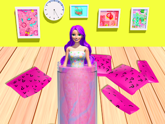 Color Reveal Suprise Doll Game screenshot