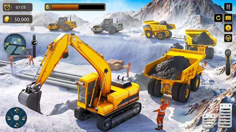 Bulldozer Excavator: JCB Games screenshot