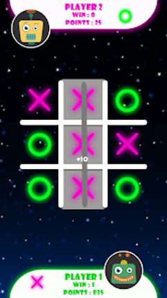 Tic tac toe multiplayer game screenshot