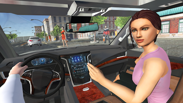 Car Simulator Escalade Driving screenshot