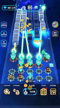 Fireline Merge Defense 3D screenshot