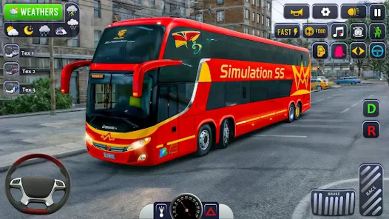 City Transport Coach Bus Game screenshot