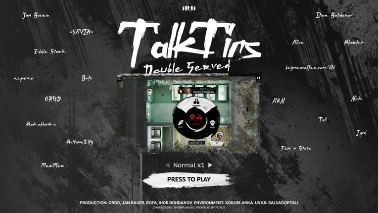 TalkTics: Double Served screenshot