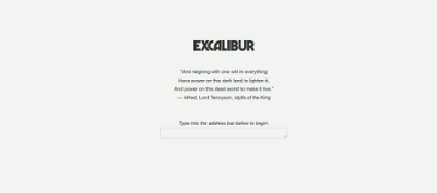 Excalibur Image