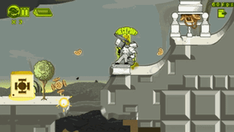 Park Cleaner -mockup- . RETRO screenshot