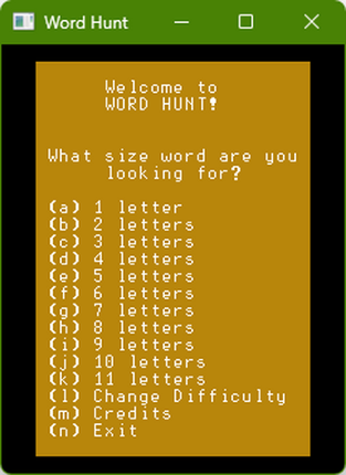 Word Hunt screenshot