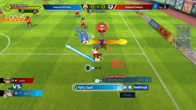 INAZUMA ELEVEN: Victory Road screenshot
