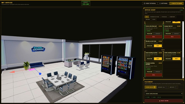 Claim Denied! screenshot