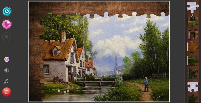 Paintings Jigsaw Puzzles screenshot