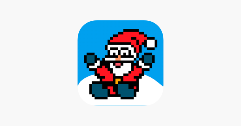 Pixel Santa Christmas Gift Game Cover