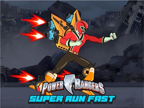 Power Rangers Run Fast - Escape Zombies Game Cover