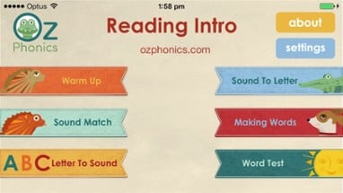 Reading Intro by Oz Phonics Image