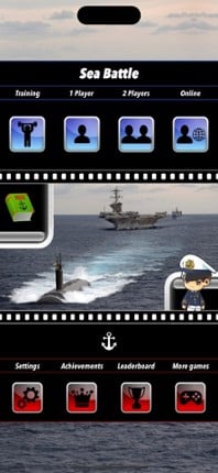 Sea Battle Board Game screenshot