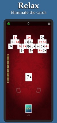 Tri Peaks Solitaire ^^^ screenshot