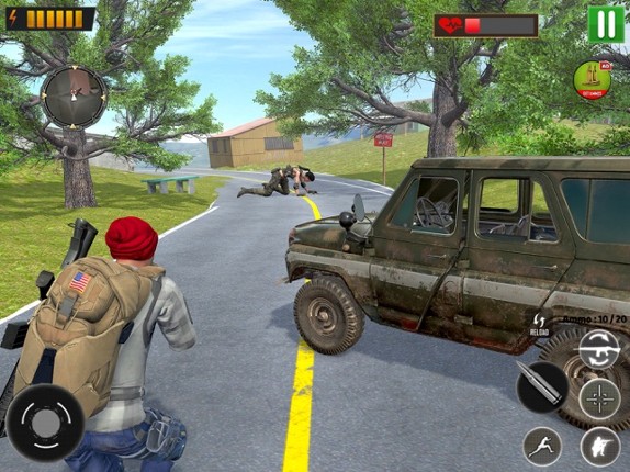 WW2 Army Commando Battleground Image