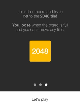 2048 Mind Game screenshot