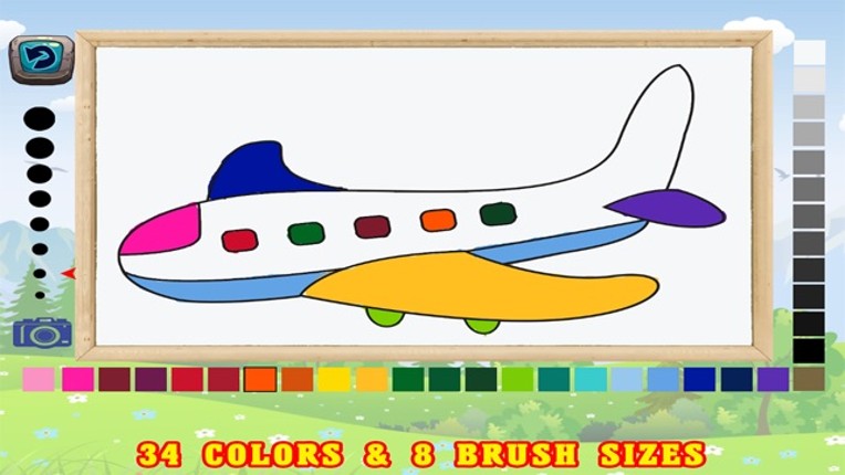 ABC First Words Vocabulary -  Coloring Book Games Image