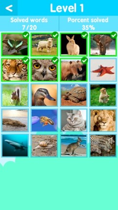 Animal Name Quiz! screenshot