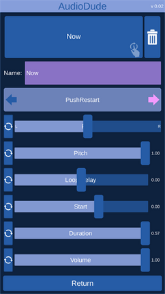 AudioDude screenshot