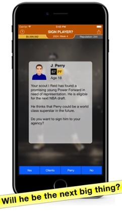 Basketball Agent: Manager Sim screenshot