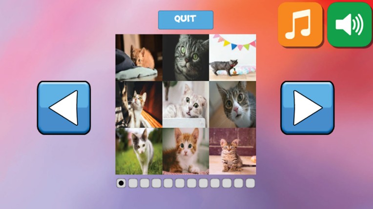 Bepuzzled Kittens Jigsaw Puzzle screenshot