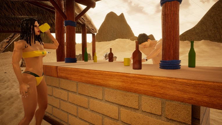 Bikini Island Cricket screenshot