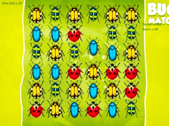 Bugs Match Game 2016 : Good Match screenshot