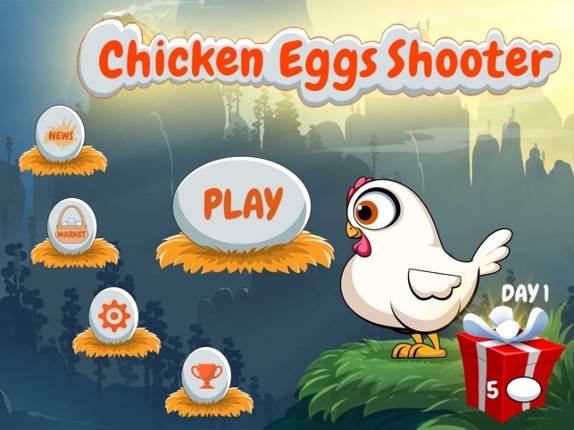 Chicken Eggs Shooter screenshot