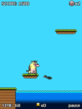 Cow & Chicken: Super Cow Adventure screenshot