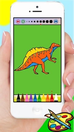 Dinosaur Coloring Book - Dino Drawing for Kids Free Games Image