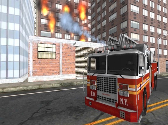 Fire-fighter 911 Emergency Truck Rescue Sim-ulator screenshot