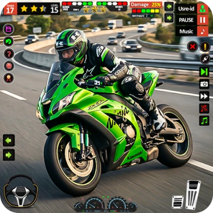 Moto Bike Traffic Rider Games Image